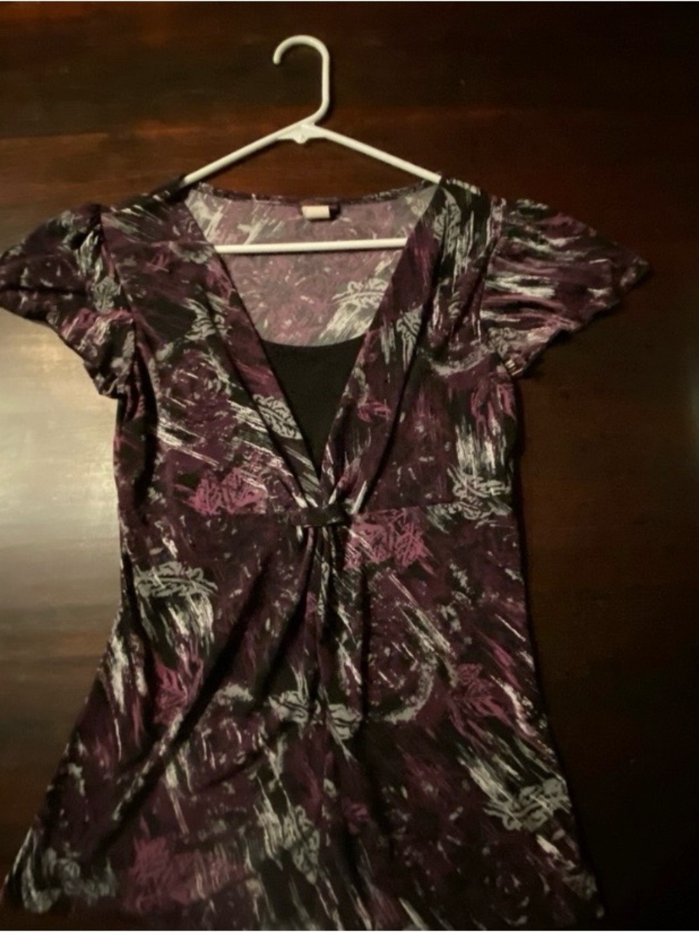 Agenda Women's Purple tunic